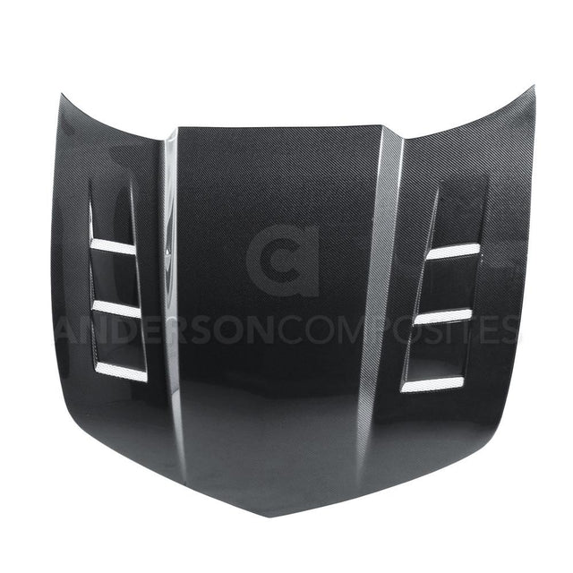 Anderson Composites AC-HD1011CHCAM-TS Type-TS Carbon Fiber Hood For 2010-2015 Chevrolet Camaro Anderson Composites Hood  AXOPROS