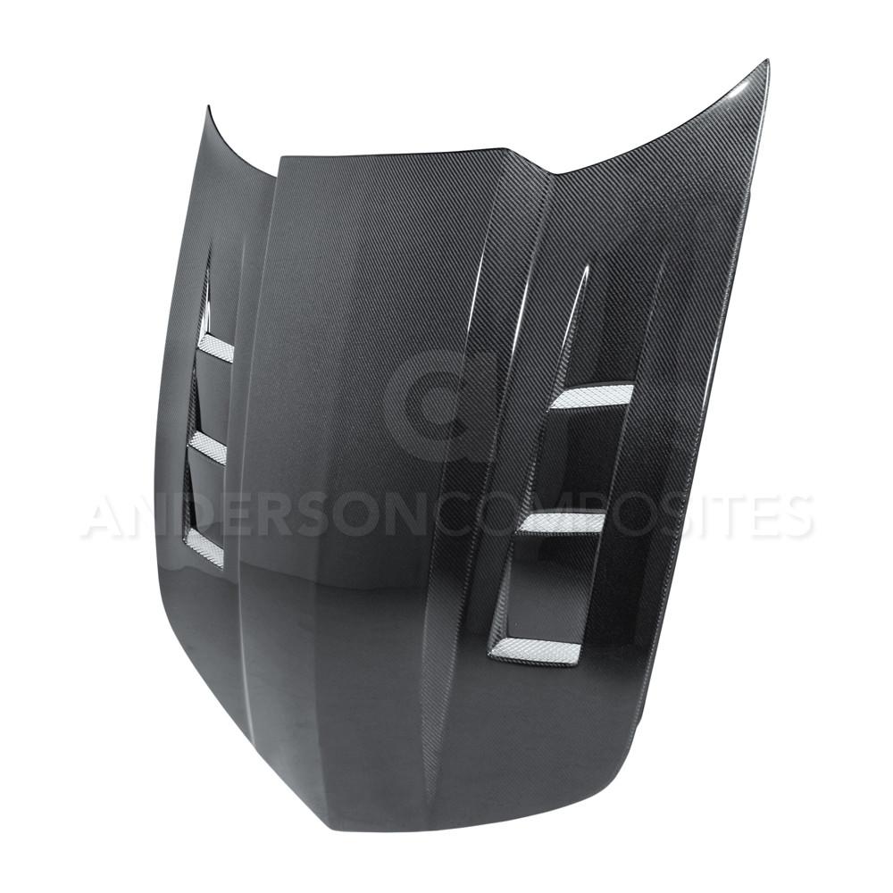 Anderson Composites AC-HD1011CHCAM-TS Type-TS Carbon Fiber Hood For 2010-2015 Chevrolet Camaro Anderson Composites Hood  AXOPROS