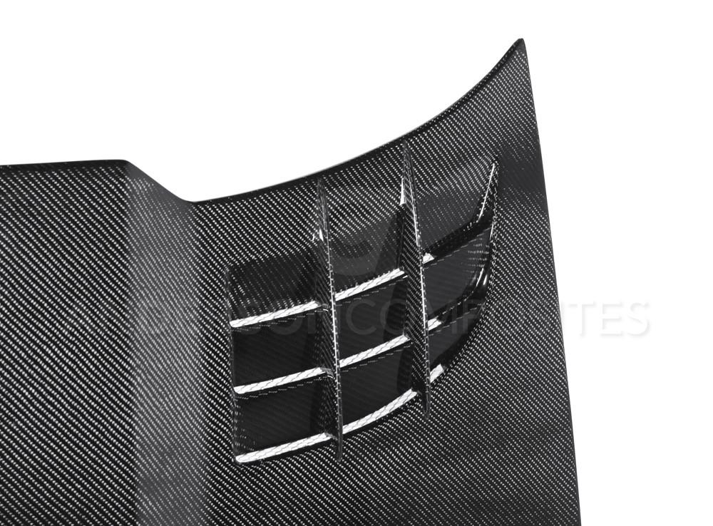 Anderson Composites AC-HD1011CHCAM-TTII Type-TTII Carbon Fiber Hood For 2010-2015 Chevrolet Camaro Anderson Composites Hood  AXOPROS