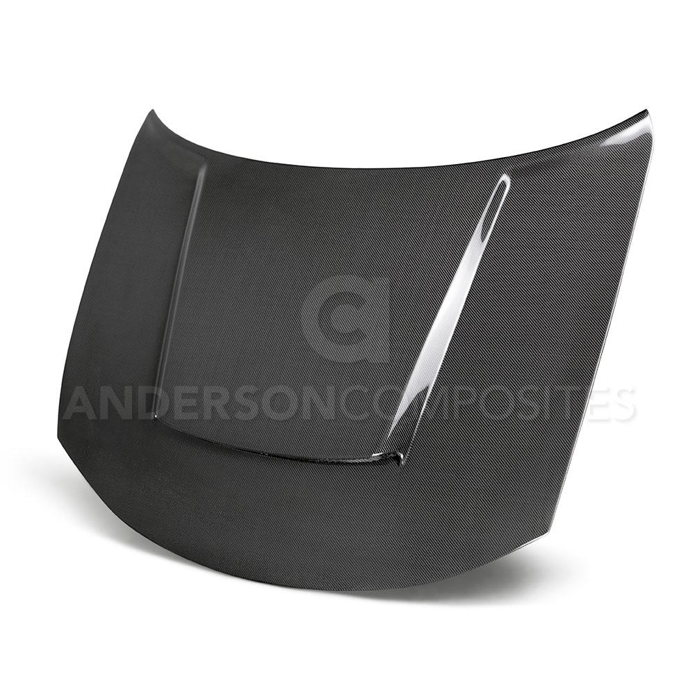 Anderson Composites AC-HD15DGCR-DM Type-DM (Demon Style) Carbon Fiber Hood For 2015-2021 Dodge Charger Anderson Composites Hood  AXOPROS
