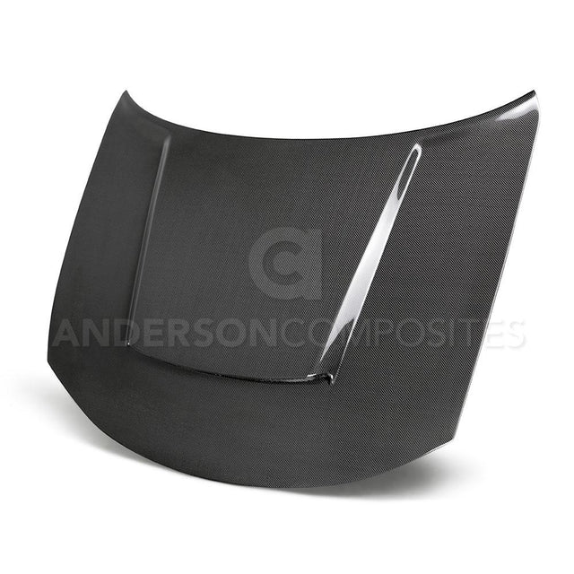 Anderson Composites AC-HD15DGCR-DM Type-DM (Demon Style) Carbon Fiber Hood For 2015-2021 Dodge Charger Anderson Composites Hood  AXOPROS