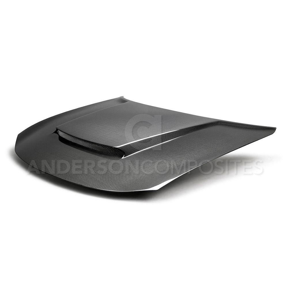 Anderson Composites AC-HD15DGCR-DM Type-DM (Demon Style) Carbon Fiber Hood For 2015-2021 Dodge Charger Anderson Composites Hood  AXOPROS