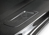 Anderson Composites AC-HD15FDMU-AT-DS Type-GTH Double Sided Carbon Fiber Hood For 2015-2017 Ford Mustang Anderson Composites Hood  AXOPROS