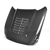 Anderson Composites AC-HD15FDMU-GT5-DS Type-GT5 Double Sided Carbon Fiber Hood For 2015-2017 Ford Mustang Anderson Composites Hood  AXOPROS
