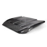 Anderson Composites AC-HD15FDMU-TW-DS Type-TW Double Sided Carbon Fiber Hood For 2015-2017 Ford Mustang Anderson Composites Hood  AXOPROS