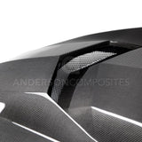 Anderson Composites AC-HD16CHCAM-AZ-DS Type-AZ Double Sided Carbon Fiber Hood For 2016-2021 Chevrolet Camaro Anderson Composites Hood  AXOPROS