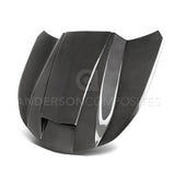 Anderson Composites AC-HD16CHCAM-CP-DS Type-CP Double Sided Carbon Fiber Hood For 2016-2021 Chevrolet Camaro Anderson Composites Hood  AXOPROS