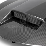 Anderson Composites AC-HD16CHCAM-CP-DS Type-CP Double Sided Carbon Fiber Hood For 2016-2021 Chevrolet Camaro Anderson Composites Hood  AXOPROS