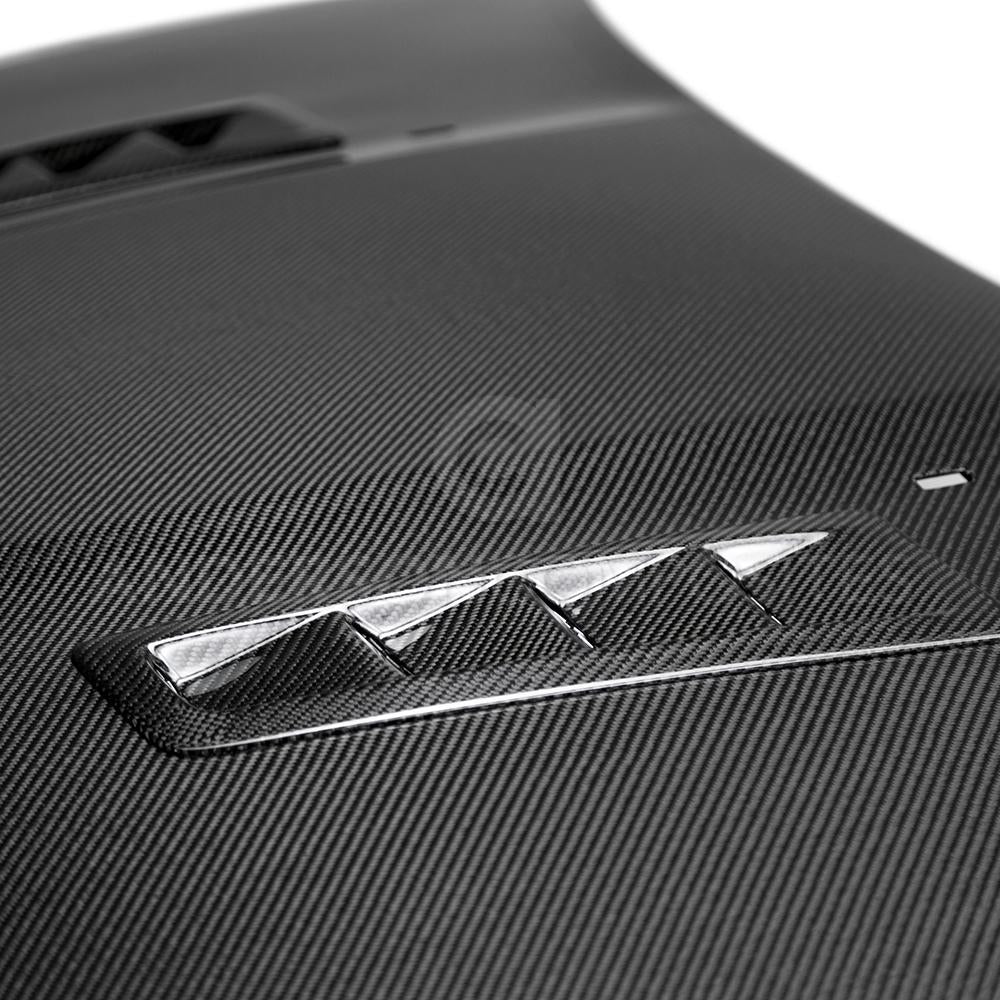 Anderson Composites AC-HD16FDFO-RS Type-RS Carbon Fiber Hood For 2016-2018 Ford Focus Anderson Composites Hood  AXOPROS