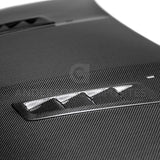 Anderson Composites AC-HD16FDFO-RS Type-RS Carbon Fiber Hood For 2016-2018 Ford Focus Anderson Composites Hood  AXOPROS