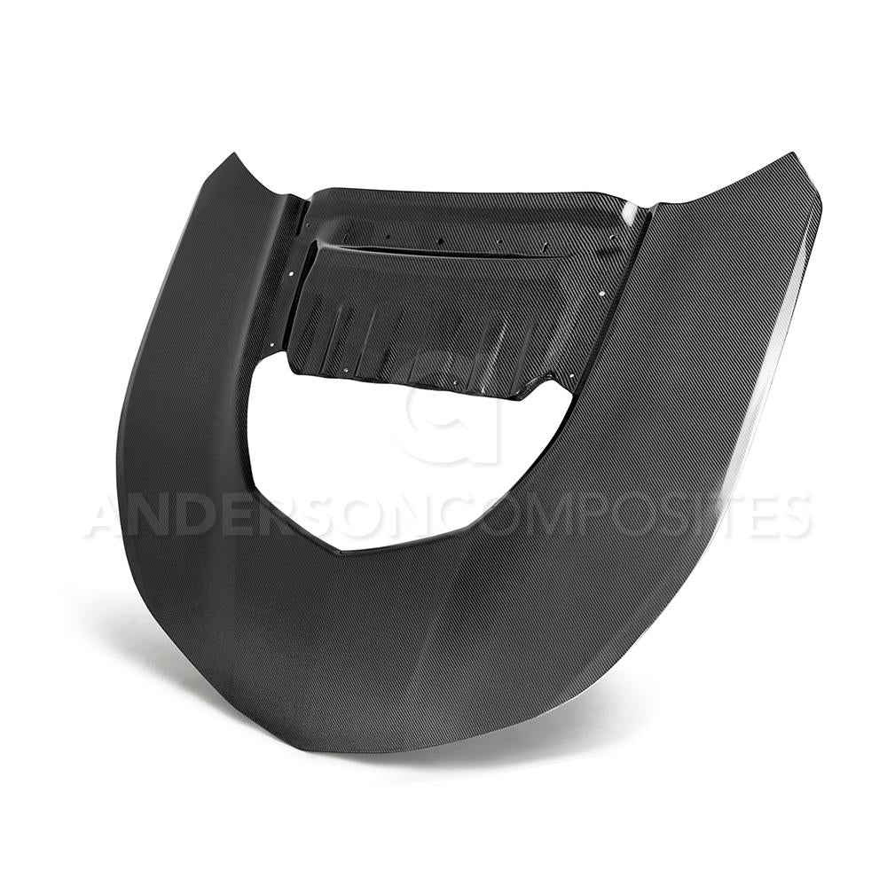Anderson Composites AC-HD17CHCAMZL-OE-DS Type-OE Double Sided Carbon Fiber Hood Without Hood Insert For 2017-2021 Chevrolet Camaro ZL1 Anderson Composites Hood  AXOPROS