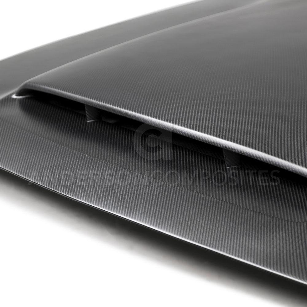 Anderson Composites AC-HD18DGCHDM-OE-DRY Type-OE Dry Carbon Hood For 2018 Dodge Challenger Demon Anderson Composites Hood  AXOPROS