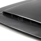 Anderson Composites AC-HD18DGCHDM-OE-DRY Type-OE Dry Carbon Hood For 2018 Dodge Challenger Demon Anderson Composites Hood  AXOPROS