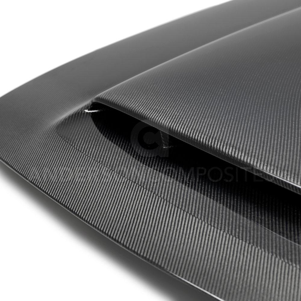 Anderson Composites AC-HD18DGCHDM-OE Type-OE Carbon Fiber Hood For 2018 Dodge Challenger Demon Anderson Composites Hood  AXOPROS