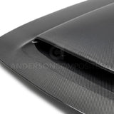 Anderson Composites AC-HD18DGCHDM-OE Type-OE Carbon Fiber Hood For 2018 Dodge Challenger Demon Anderson Composites Hood  AXOPROS