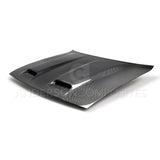 Anderson Composites AC-HD19DGCHHC-RE Type-RE (Dual Snorkel Style) Carbon Fiber Hood For 2019 Dodge Challenger Hellcat/Redeye Anderson Composites Hood  AXOPROS