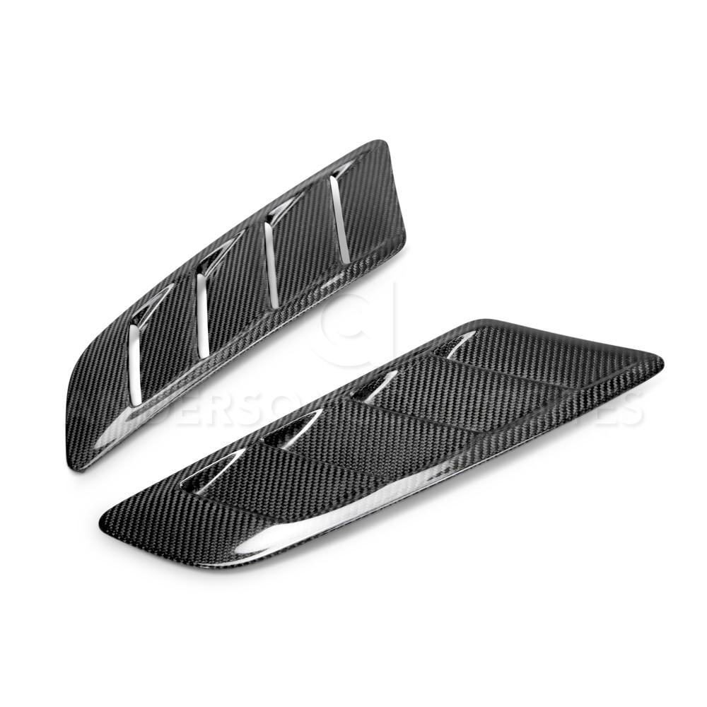 Anderson Composites AC-HV15FDMUGT-AB Type-AB Carbon Fiber Hood Vents For 2015-2017 Ford Mustang GT Anderson Composites Hood Vent  AXOPROS