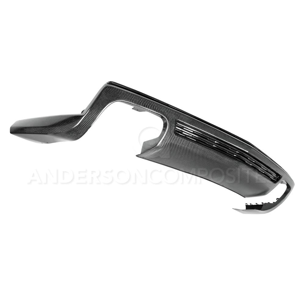 Anderson Composites AC-RL1011CHCAM-ZL Type-ZL Carbon Fiber Rear Valance For 2012-2013 Chevrolet Camaro ZL1 Anderson Composites Valance Panel  AXOPROS