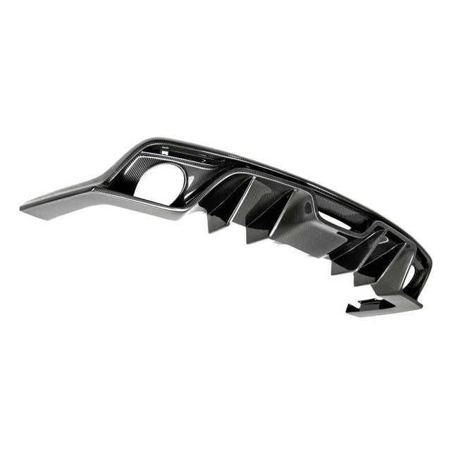 Anderson Composites AC-RL15FDMU-AR Type-AR Carbon Fiber Rear Valance For 2015-2017 Ford Mustang Anderson Composites Valance Panel  AXOPROS