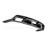 Anderson Composites AC-RL15FDMU-GR-GF Type-GR (GT350 Style) Fiberglass Rear Diffuser For 2015-2017 Ford Mustang (Quad Tip Exhaust) Anderson Composites Valance Panel  AXOPROS