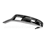 Anderson Composites AC-RL15FDMU-GR Type-GR (GT350 Style) Carbon Fiber Rear Diffuser For 2015-2017 Ford Mustang With Quad-tip Exhaust Anderson Composites Valance Panel  AXOPROS