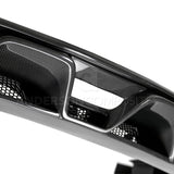 Anderson Composites AC-RL15FDMU-GR Type-GR (GT350 Style) Carbon Fiber Rear Diffuser For 2015-2017 Ford Mustang With Quad-tip Exhaust Anderson Composites Valance Panel  AXOPROS