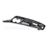 Anderson Composites AC-RL15MU350 Carbon Fiber Rear Diffuser For 2015-2020 Ford Mustang Shelby GT350 & GT350R Anderson Composites Valance Panel  AXOPROS