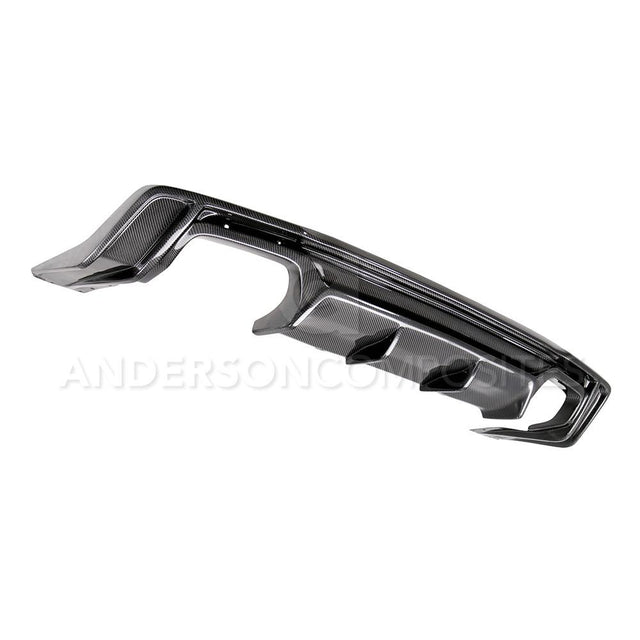Anderson Composites AC-RL16CHCAM-AZ Type-AZ Carbon Fiber Rear Valance For 2016-2021 Chevrolet Camaro Anderson Composites Valance Panel  AXOPROS