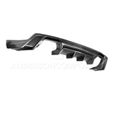 Anderson Composites AC-RL17CHCAMZL-AZ Type-AZ Carbon Fiber Rear Diffuser For 2017-2021 Chevrolet Camaro ZL1 1LE Anderson Composites Valance Panel  AXOPROS