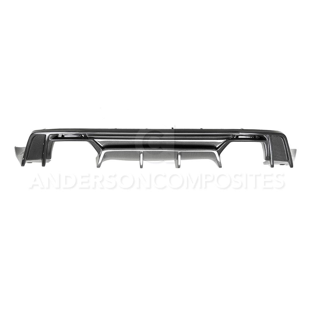Anderson Composites AC-RL17CHCAMZL-AZ Type-AZ Carbon Fiber Rear Diffuser For 2017-2021 Chevrolet Camaro ZL1 1LE Anderson Composites Valance Panel  AXOPROS