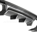 Anderson Composites AC-RL17CHCAMZL-AZ Type-AZ Carbon Fiber Rear Diffuser For 2017-2021 Chevrolet Camaro ZL1 1LE Anderson Composites Valance Panel  AXOPROS