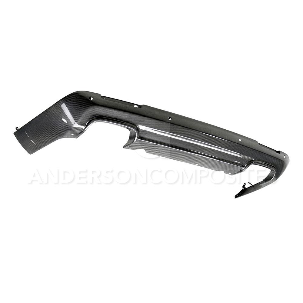 Anderson Composites AC-RL18DGCHHC Carbon Fiber Rear Valance For 2018-2020 Dodge Challenger Widebody Anderson Composites Valance Panel  AXOPROS