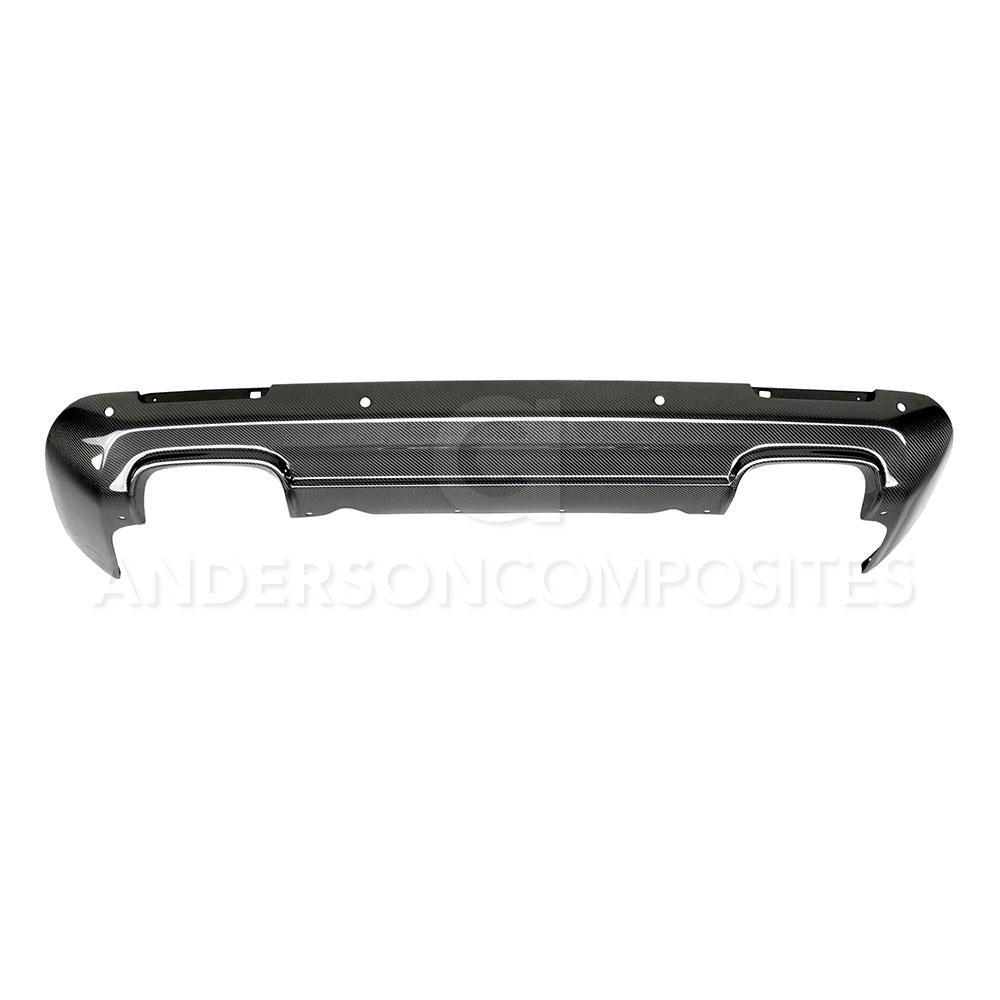 Anderson Composites AC-RL18DGCHHC Carbon Fiber Rear Valance For 2018-2020 Dodge Challenger Widebody Anderson Composites Valance Panel  AXOPROS