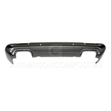 Anderson Composites AC-RL18DGCHHC Carbon Fiber Rear Valance For 2018-2020 Dodge Challenger Widebody Anderson Composites Valance Panel  AXOPROS