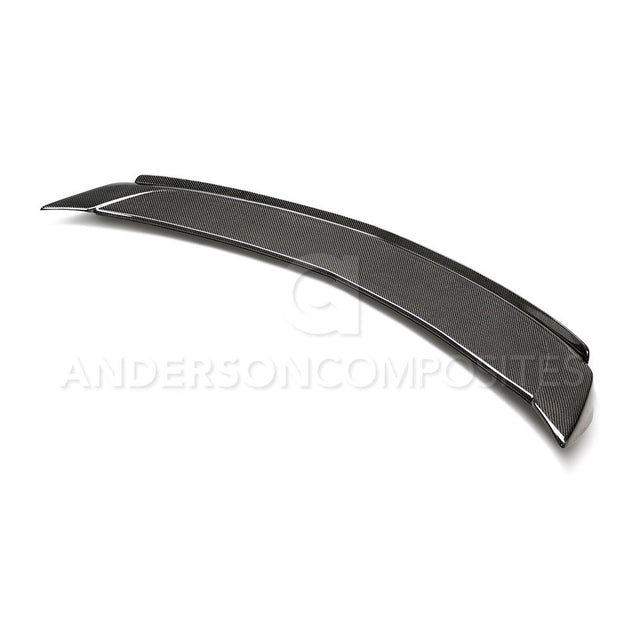 Anderson Composites AC-RS16CHCAM-ST Type-ST Carbon Fiber Rear Spoiler With Wicker Bill For 2016-2021 Chevrolet Camaro  (Mounting Points SS Stanchion Spoiler Only) Anderson Composites Spoiler  AXOPROS