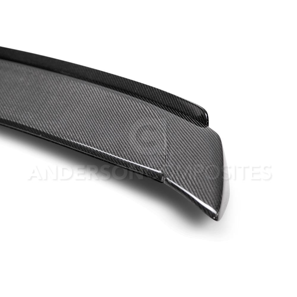 Anderson Composites AC-RS16CHCAM-ST Type-ST Carbon Fiber Rear Spoiler With Wicker Bill For 2016-2021 Chevrolet Camaro  (Mounting Points SS Stanchion Spoiler Only) Anderson Composites Spoiler  AXOPROS