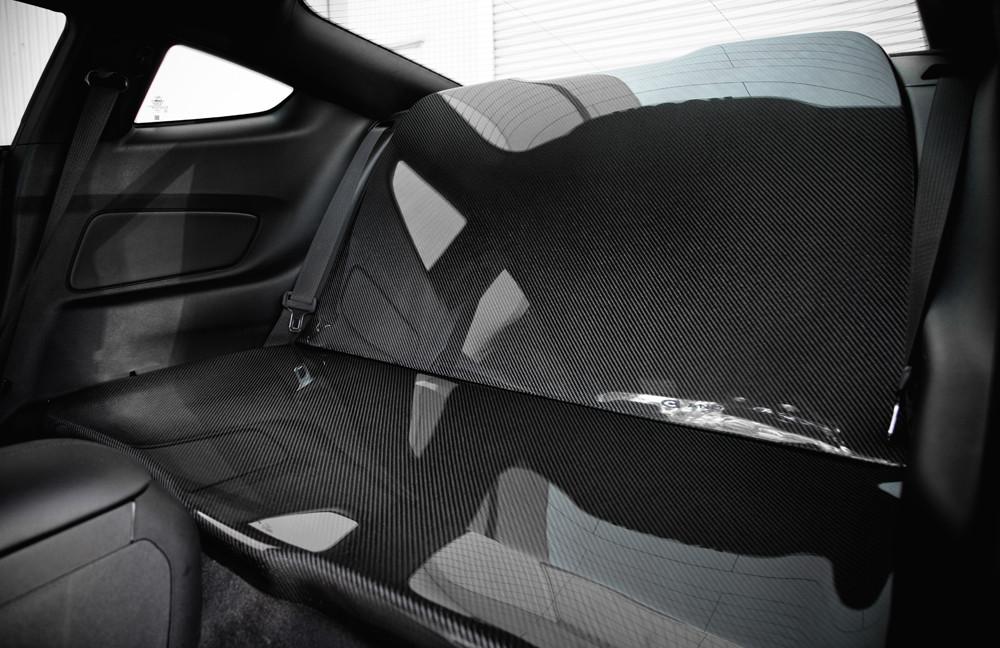 Anderson Composites AC-RSD15FDMU Carbon Fiber Rear Seat Delete For 2015-2020 Ford Mustang Anderson Composites Rear Seat Delete Panel  AXOPROS