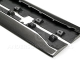 Anderson Composites AC-SS15FDMU-AR Type-AR Carbon Fiber Side Rocker Panel Splitter For 2015-2020 Ford Mustang Anderson Composites Side Skirt  AXOPROS