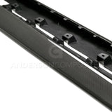 Anderson Composites AC-SS15FDMU-AR Type-AR Carbon Fiber Side Rocker Panel Splitter For 2015-2020 Ford Mustang Anderson Composites Side Skirt  AXOPROS