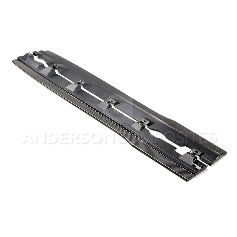 Anderson Composites AC-SS16FDFO-AR Type-AR Carbon Fiber Rocker Panels For 2016-2018 Ford Focus RS Anderson Composites Rocker Panel  AXOPROS