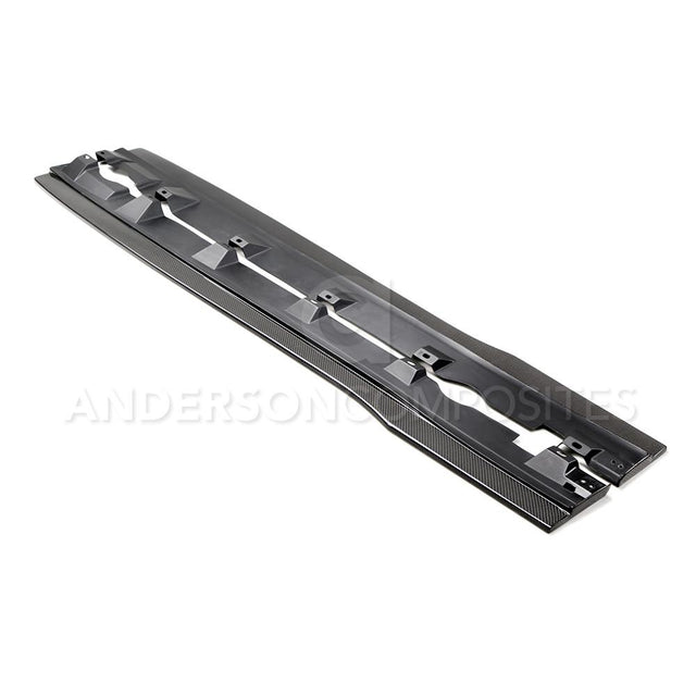 Anderson Composites AC-SS16FDFO-AR Type-AR Carbon Fiber Rocker Panels For 2016-2018 Ford Focus RS Anderson Composites Rocker Panel  AXOPROS
