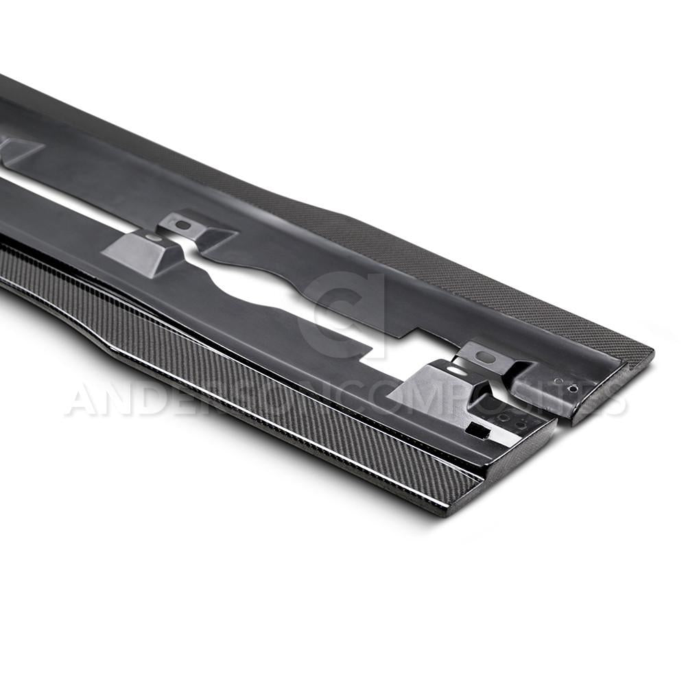 Anderson Composites AC-SS16FDFO-AR Type-AR Carbon Fiber Rocker Panels For 2016-2018 Ford Focus RS Anderson Composites Rocker Panel  AXOPROS