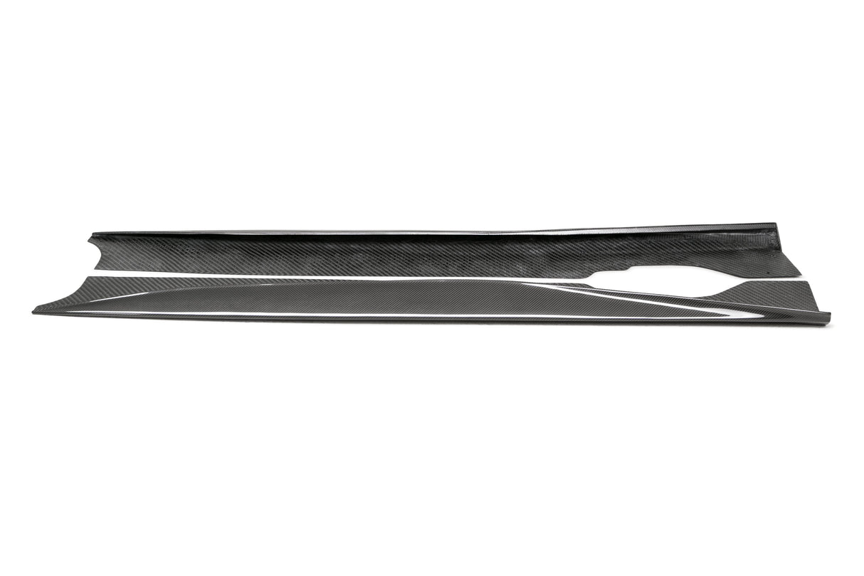 2020-2021 C8 Carbon Fiber Side Skirt Extensions Anderson Composites Side Skirt  AXOPROS