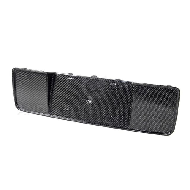 Anderson Composites AC-TG1213FDGT Carbon Fiber License Plate Panel For 2013-2014 Ford Mustang GT/V6/GT500/2013 BOSS 302 Anderson Composites License Plate Panel  AXOPROS