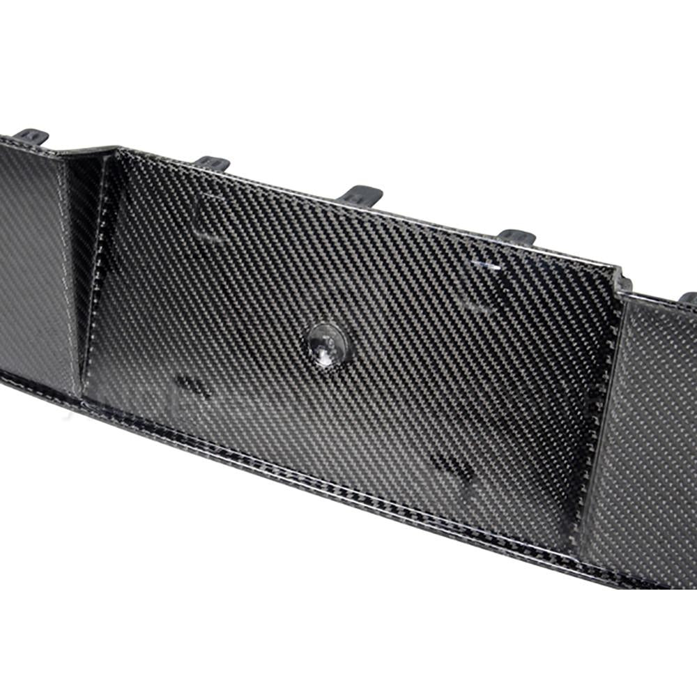 Anderson Composites AC-TG1213FDGT Carbon Fiber License Plate Panel For 2013-2014 Ford Mustang GT/V6/GT500/2013 BOSS 302 Anderson Composites License Plate Panel  AXOPROS