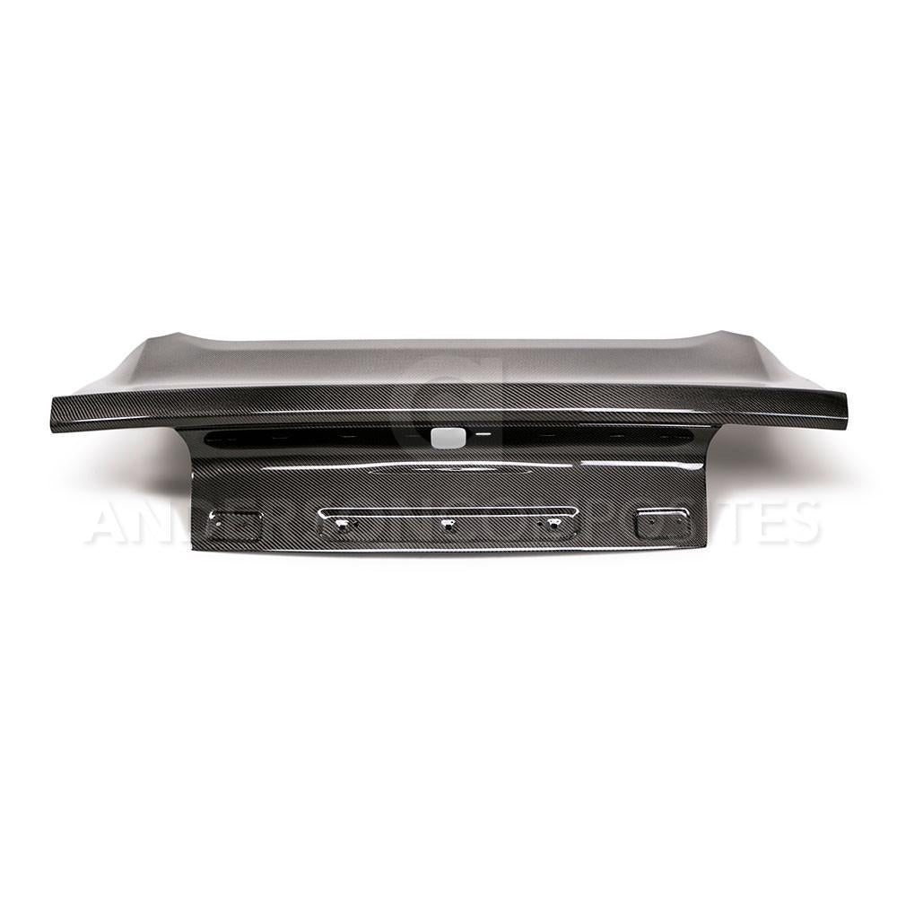 Anderson Composites AC-TL15FDMU-DS Type-OE Double Sided Carbon Fiber Decklid For 2015-2020 Ford Mustang Anderson Composites Trunk Lid  AXOPROS