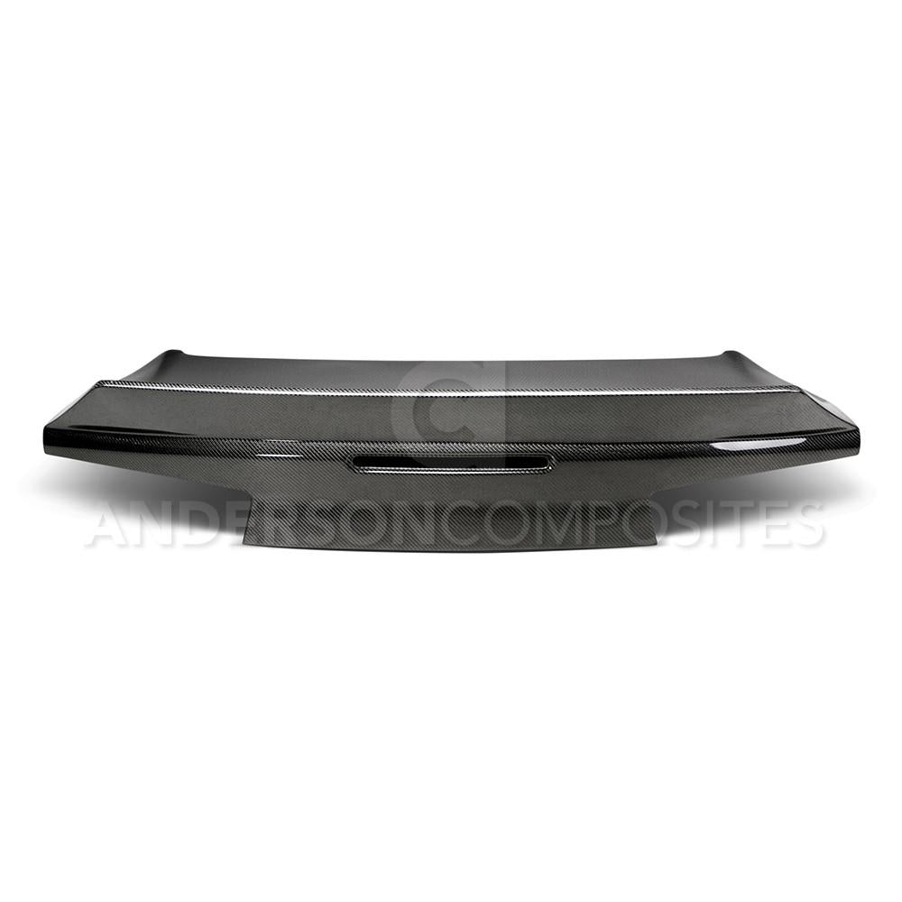 Anderson Composites AC-TL16CHCAM-ST-DS Type-ST Double Sided Carbon Fiber Decklid With Integrated Spoiler For 2016-2021 Chevrolet Camaro Anderson Composites Trunk Lid  AXOPROS