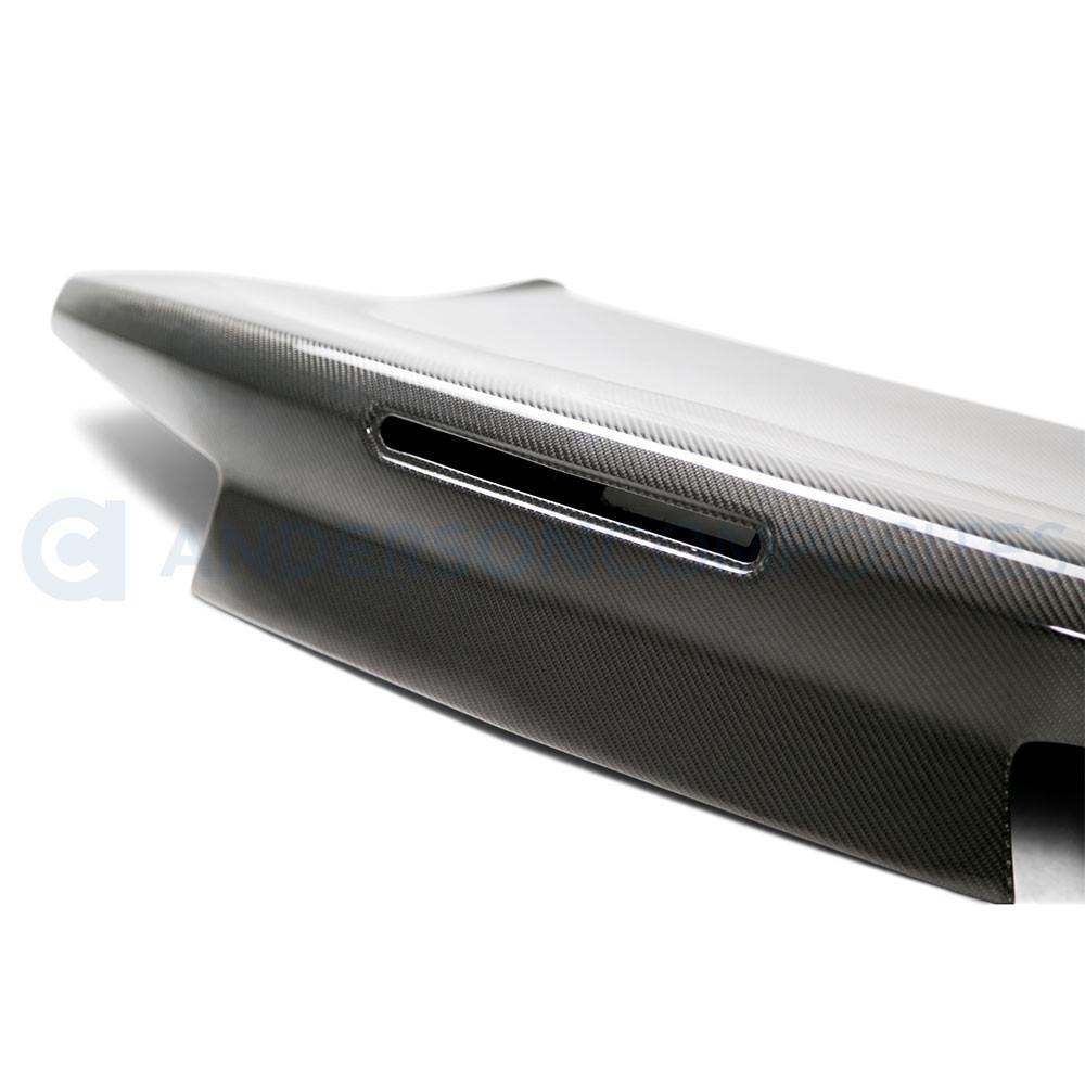 Anderson Composites AC-TL16CHCAM-DS Type-OE Double Sided Carbon Fiber Decklid For 2016-2021 Chevrolet Camaro Anderson Composites Trunk Lid  AXOPROS