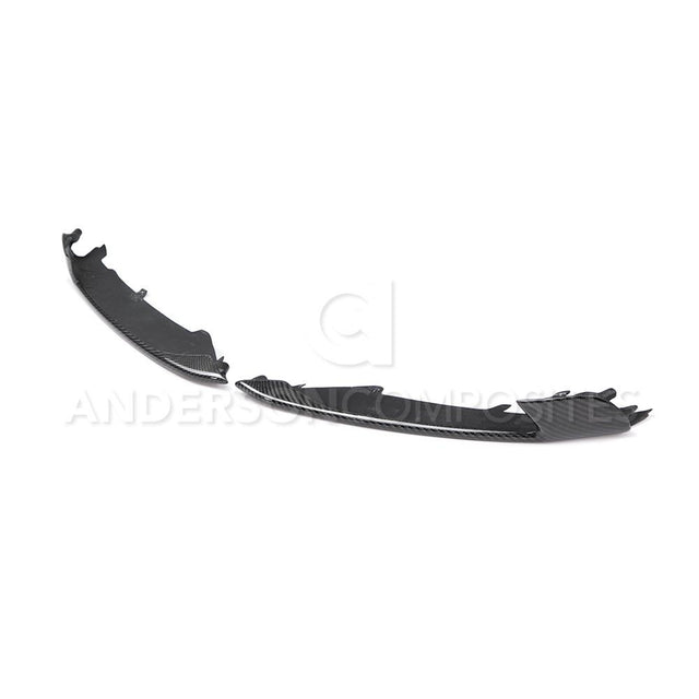 Anderson Composites AC-TSC15MU350 Carbon Fiber Turn Signal Bezels For 2015-2020 Ford Mustang Shelby GT350 & GT350R Anderson Composites Turn Signal Trim Set  AXOPROS