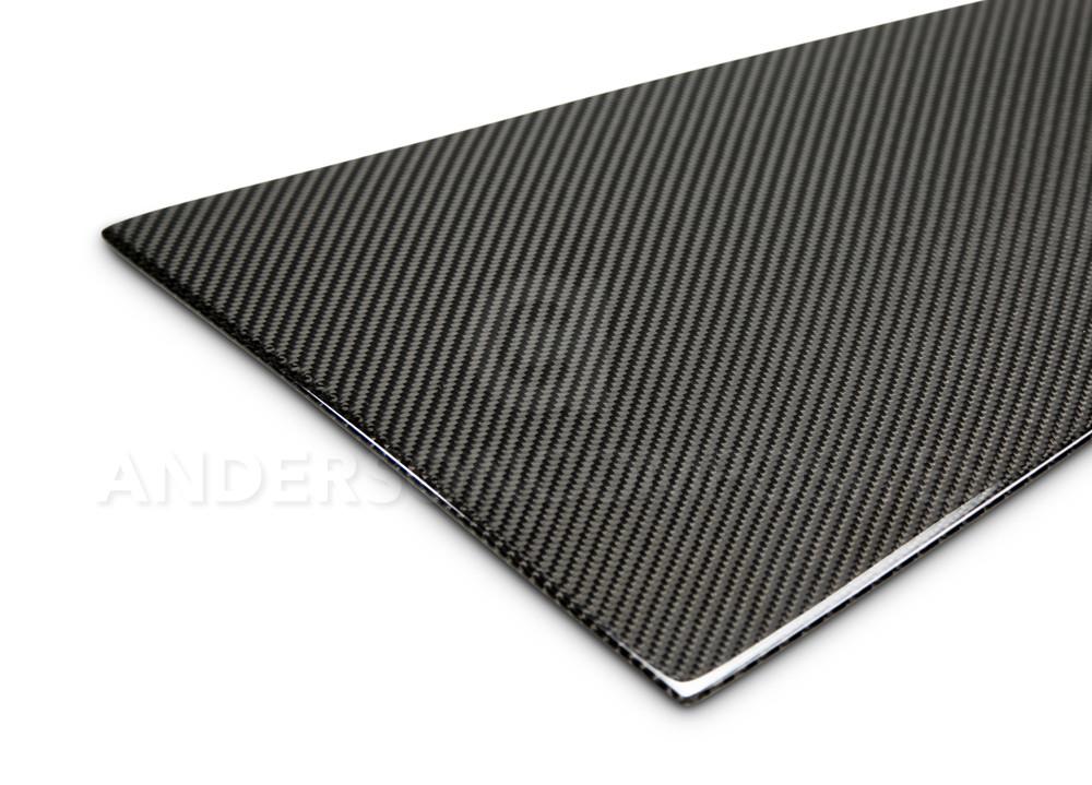 Anderson Composites AC-WL15FDMU-F Type-F Carbon Fiber Window Louvers For 2015-2020 Ford Mustang Anderson Composites Window Louver  AXOPROS